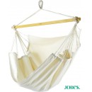 Chaise Hamac trankil Jobek coloris &eacute;cru 110x140 cm