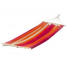 Hamac Kolor Jobek orange &eacute;cru rouge - 100x300 cm