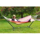 Support hamac avec toile latina orange Jobek