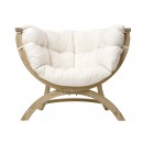 Fauteuil Siena Uno Amazonas - &eacute;cru