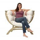 Fauteuil Siena Uno Amazonas - &eacute;cru