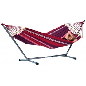 Hamac avec support : Set Summer Set avec support hamac m&eacute;tal Sumo Rockstone Amazonas
