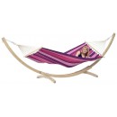 Support avec hamac bois Candy Amazonas - 100x200 cm