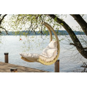 Hamac : Swing chair cr&egrave;me Amazonas sans support