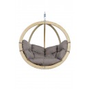 Fauteuil suspendu Globo Chair taupe sans support