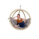 Fauteuil suspendu Globo Chair taupe sans support