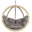 Fauteuil suspendu Globo Chair taupe sans support