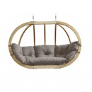 Fauteuil suspendu Globo Royal Chair taupe sans support