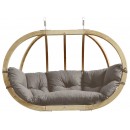 Fauteuil suspendu Globo Royal Chair taupe sans support