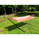 Support hamac avec toile latina orange Jobek