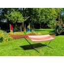 Support hamac avec toile latina orange Jobek