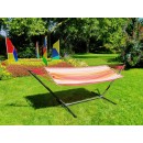 Support hamac avec toile latina orange Jobek