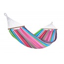 Set hamac support m&eacute;tal anthracite avec hamac Magnifico 140x300 cm