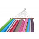 Set hamac support m&eacute;tal anthracite avec hamac Magnifico 140x300 cm