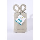 Set hamac Week-end Jobek support bois klass350 hamac kocon Taupe 140x340 cm