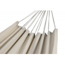 Set hamac Week-end Jobek support bois klass350 hamac kocon Taupe 140x340 cm