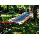 Hamac Kolor Jobek orange bleu 100x300 cm