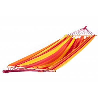 Hamac graphik Jobek Rouge jaune orange 140x300cm