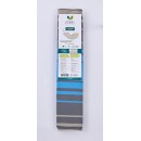 Hamac graphik Jobek Turquoise anthracite 140x300cm