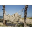 Hamac Kocon Jobek sans barre bois coloris Taupe 140x340 cm