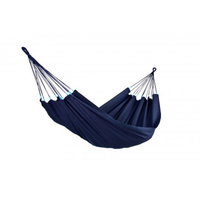 Hamac Kocon Jobek sans barre bois coloris Marine 140x340 cm