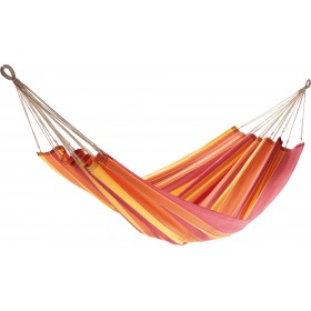 Hamac : Hamac Kocon Jobek sans barre bois coloris Sunny 340 cm Toile 140x200 cm