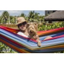 Hamac Kocon Jobek sans barre bois coloris Multicolore 140x340 cm