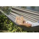 Hamac Kocon Jobek sans barre bois coloris Anthracite taupe 140x340 cm