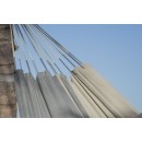 Hamac Kocon Jobek sans barre bois coloris Anthracite taupe 140x340 cm