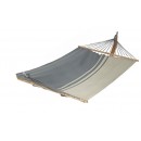 Hamac Kocon Jobek sans barre bois coloris Anthracite taupe 140x340 cm