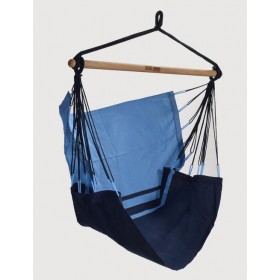 Hamac Assis sur Pied : Chaise Hamac trankil Jobek coloris Caraibes 110x140 cm