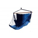 Chaise Hamac Konfort Jobek toile molletonn&eacute;e coloris Caraibes