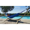 Set hamac Week-end Jobek support bois klass350 hamac kocon Jeans 140x340 cm