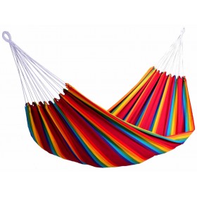 Hamac : Hamac Kocon Jobek sans barre bois coloris Fortaleza 340 cm Toile 140x200 cm