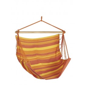 Hamac Assis sur Pied : Chaise Hamac trankil Jobek coloris Sunny 110x140 cm