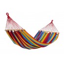 Set hamac support m&eacute;tal Anthracite avec hamac Fortaleza 140x300 cm