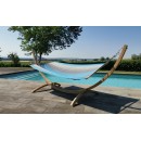 Set Eskapade support bois Kompagnon 320 avec hamac 125x200cm Jobek