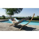 Set Eskapade support bois Kompagnon 320 avec hamac 125x200cm Jobek