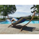 Set Eskapade support bois Kompagnon 320 avec hamac 125x200cm Jobek