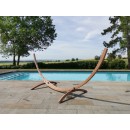 Set Eskapade support bois Kompagnon 320 avec hamac 125x200cm Jobek