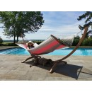 Set Eskapade support bois Kompagnon 320 avec hamac 125x200cm Jobek
