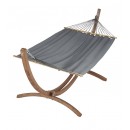 Set Eskapade support bois Kompagnon 320 avec hamac 125x200cm Jobek