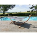 Set Eskapade support bois Kompagnon 320 avec hamac 125x200cm Jobek
