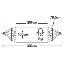 Hamac Kolor Jobek Brasilia- 100x300 cm