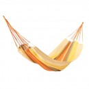 Hamac Kocon Jobek sans barre bois coloris Kumquat 340 cm Toile 140x200 cm