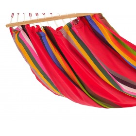 Hamac Assis sur Pied : Chaise Hamac trankil Jobek coloris Ara Macao 110x140 cm