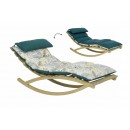 Rocking Lounger Floral  173 x 72 x 72 cm  Amazonas