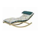 Rocking Lounger Floral  173 x 72 x 72 cm  Amazonas