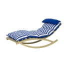 Rocking Lounger Navy 173 x 72 x 72 cm  Amazonas