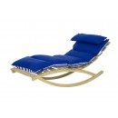 Rocking Lounger Navy 173 x 72 x 72 cm  Amazonas